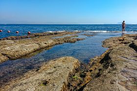 Napoli - Gli scogli a Posillipo